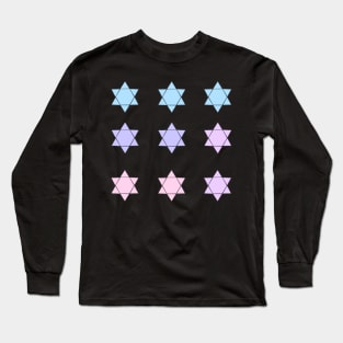 Jewish Stars Pack Long Sleeve T-Shirt